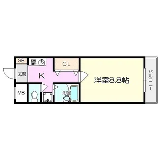 ソフィアII【1階】の間取り