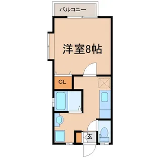 フェヴァリー VI【2階】の間取り