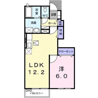 アルティプラーノハヤシ VII【1階】の間取り