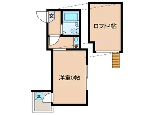 ブルーノ白金台【2階】の間取り