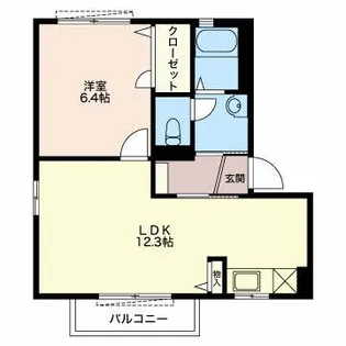 シリウスハイム A【2階】の間取り