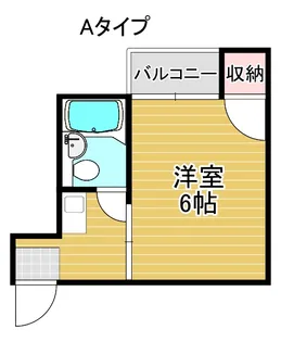 メイプルリーフ天神ノ森【4階】の間取り