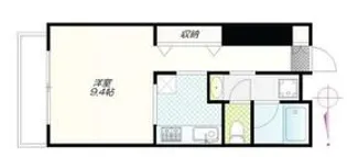 パルクベール上井草【4階】の間取り