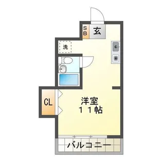 グランカーサ青柳【2階】の間取り
