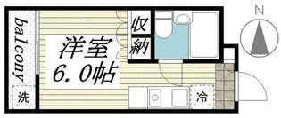 ラ・レジダンス・ドVIP中野坂上【4階】の間取り