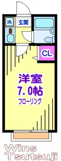 ハイツタケウチ【2階】の間取り
