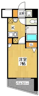 エコロジー宝塚レジデンス【6階】の間取り