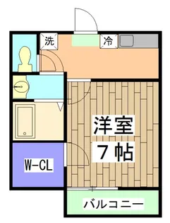 ヴィヴィ・セレサ 弐番館【1階】の間取り