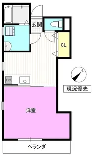 フォンテーヌ【2階】の間取り