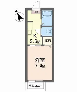 パースニップ・f【1階】の間取り