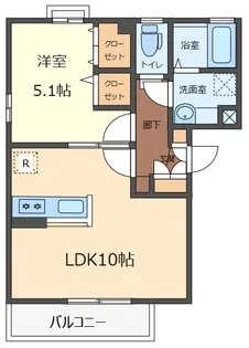 レジデンス善久房【2階】の間取り