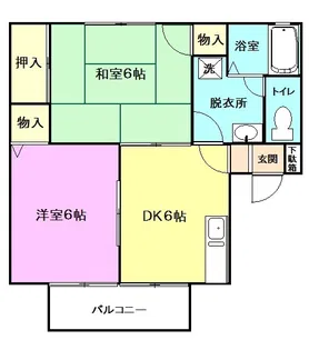 リヴェール【2階】の間取り