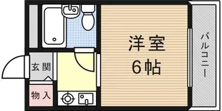 ネオダイキョー芦屋川【2階】の間取り