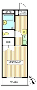 メール・カントリー【3階】の間取り