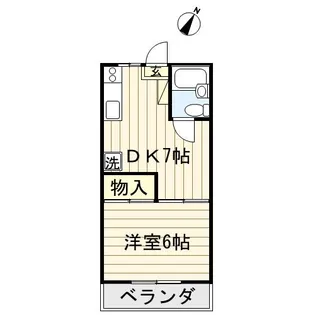 コスモAK【2階】の間取り