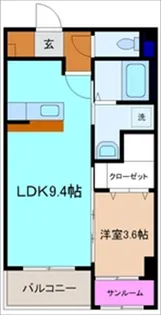 ルーナ【1階】の間取り