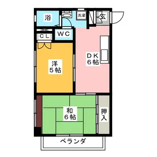 カーサ小岩【2階】の間取り