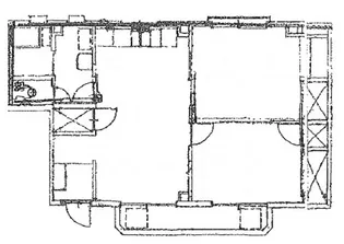 コーポ錦【3階】の間取り