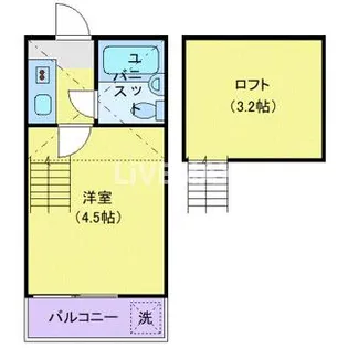サルビア【2階】の間取り