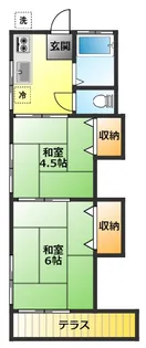 みつ和荘【1階】の間取り