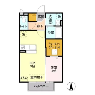 ソルフェージュ【1階】の間取り