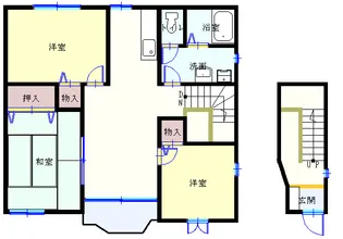 キャプテンJ【2階】の間取り