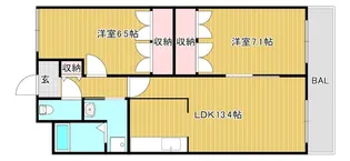 バローゼ5【3階】の間取り