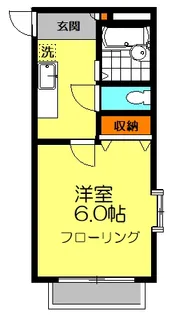 オーク砧【1階】の間取り