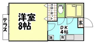 神奈川県秦野市南矢名【アパート】の間取り
