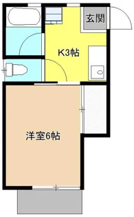 ツインリーフ新所沢【2階】の間取り