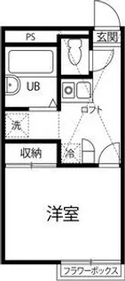 Hills Hanamizuki【2階】の間取り