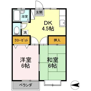 スイートホーム平成【2階】の間取り