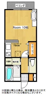 ソレイユ八木山本町【1階】の間取り