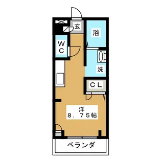 ルシミエント B【2階】の間取り