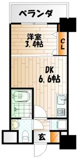 No.71 オリエントトラストタワー【10階】の間取り