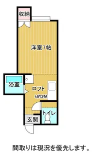新潟県新潟市中央区上近江3【アパート】の間取り