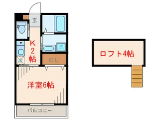 HANAII【2階】の間取り