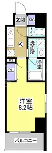 Central S 砂山町【8階】の間取り