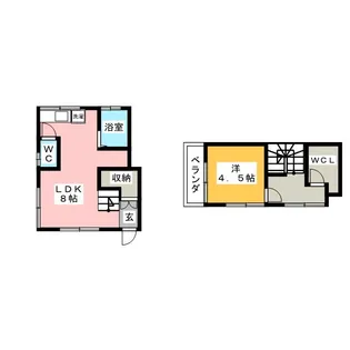 コーポ第1フクジュ【1階】の間取り