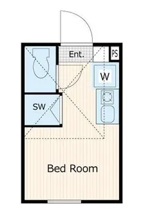 東京都渋谷区恵比寿3【アパート】の間取り