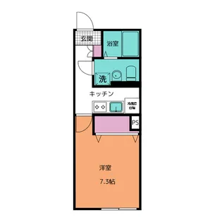 ブリスノード【3階】の間取り