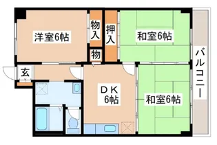 降旗ビル【7階】の間取り