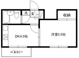 マンションフロール1【3階】の間取り