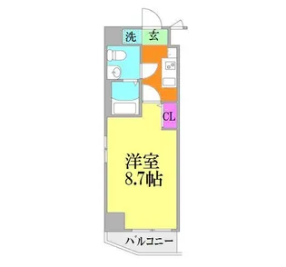 アスール亀有【2階】の間取り