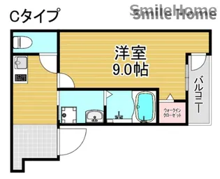 フジパレス西住之江ウエスト【1階】の間取り