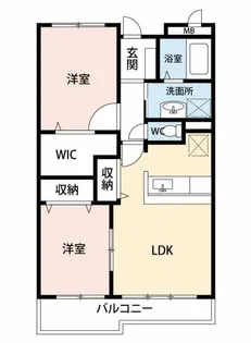 プロフォン・ヴァレー【2階】の間取り
