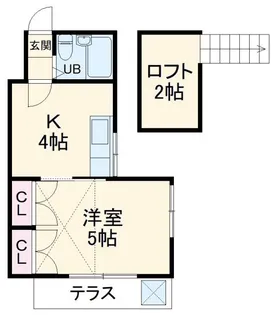 BELLAVISTA三春【2階】の間取り