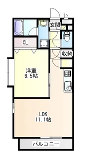宮城県仙台市宮城野区田子1【マンション】の間取り