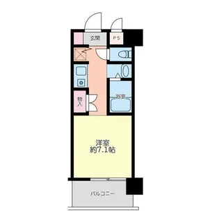 パークノヴァ横浜井土ヶ谷【9階】の間取り