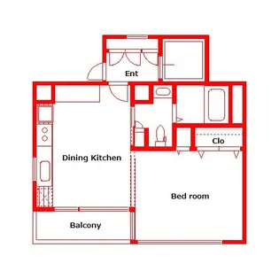 マリンコーポ潮【3階】の間取り